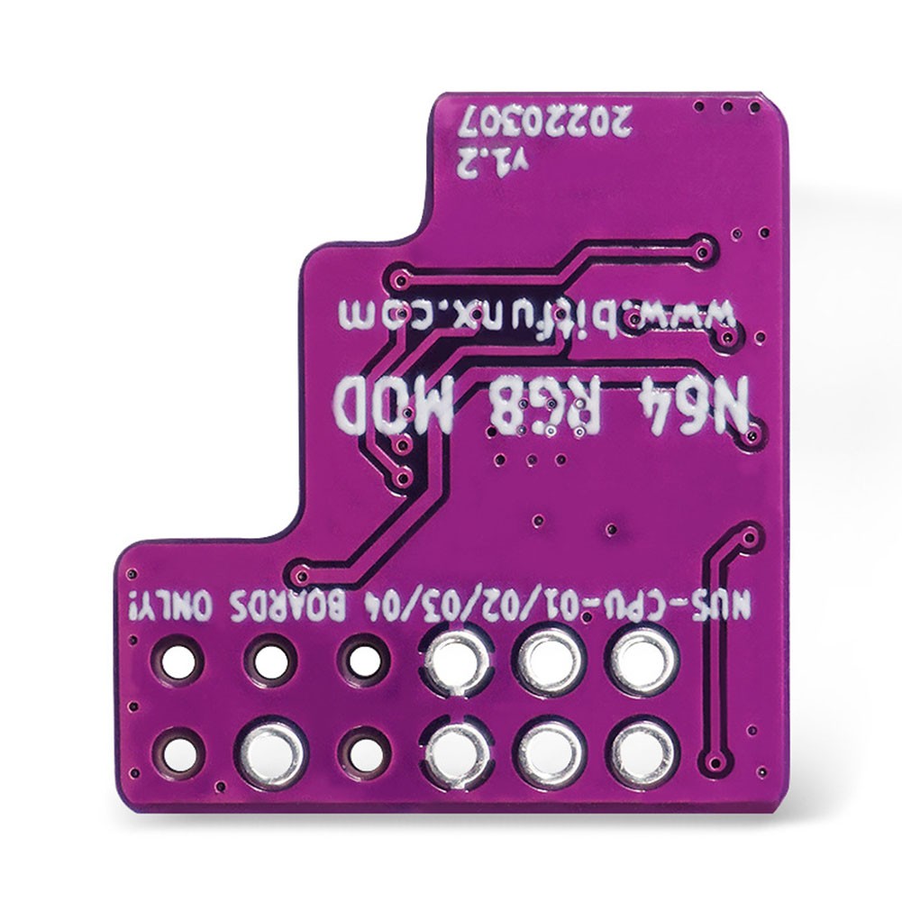 N64 RGB MOD Kit for N64 NTSC Consoles RGB Module Chip for 64 NTSC Modified6483