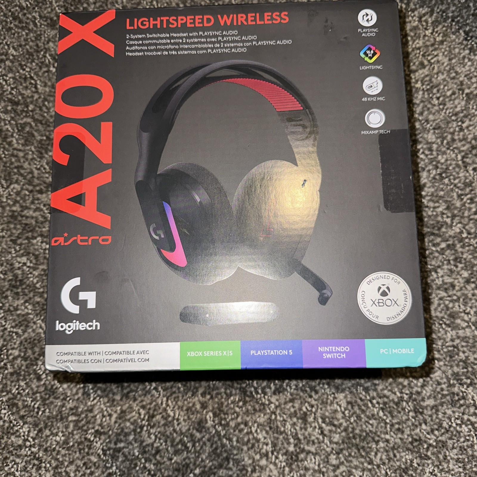 Logitech Astro A20 X LIGHTSPEED Wireless Headset