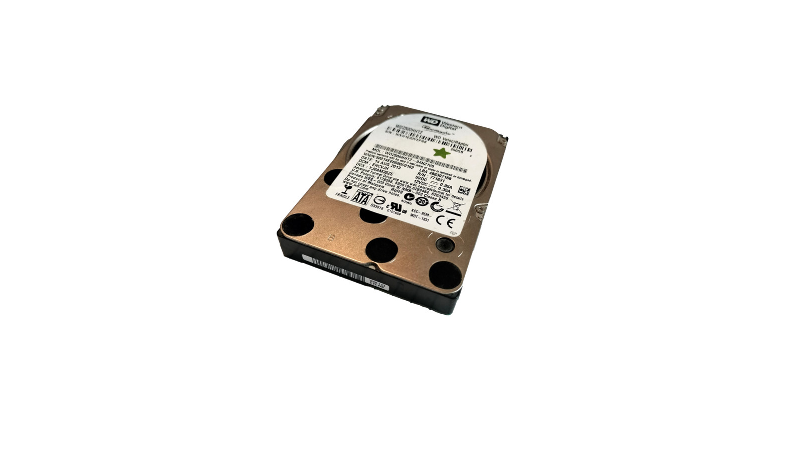 Western Digital VelociRaptor WD2500HHTZ 250GB Hard Drive