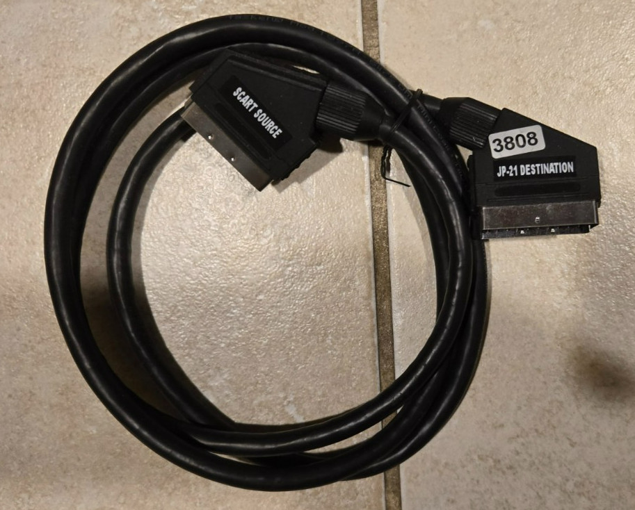 Retro Access SCART to JP-21 RGB Coax Cable for Dreamcast Toro Box (5ft)