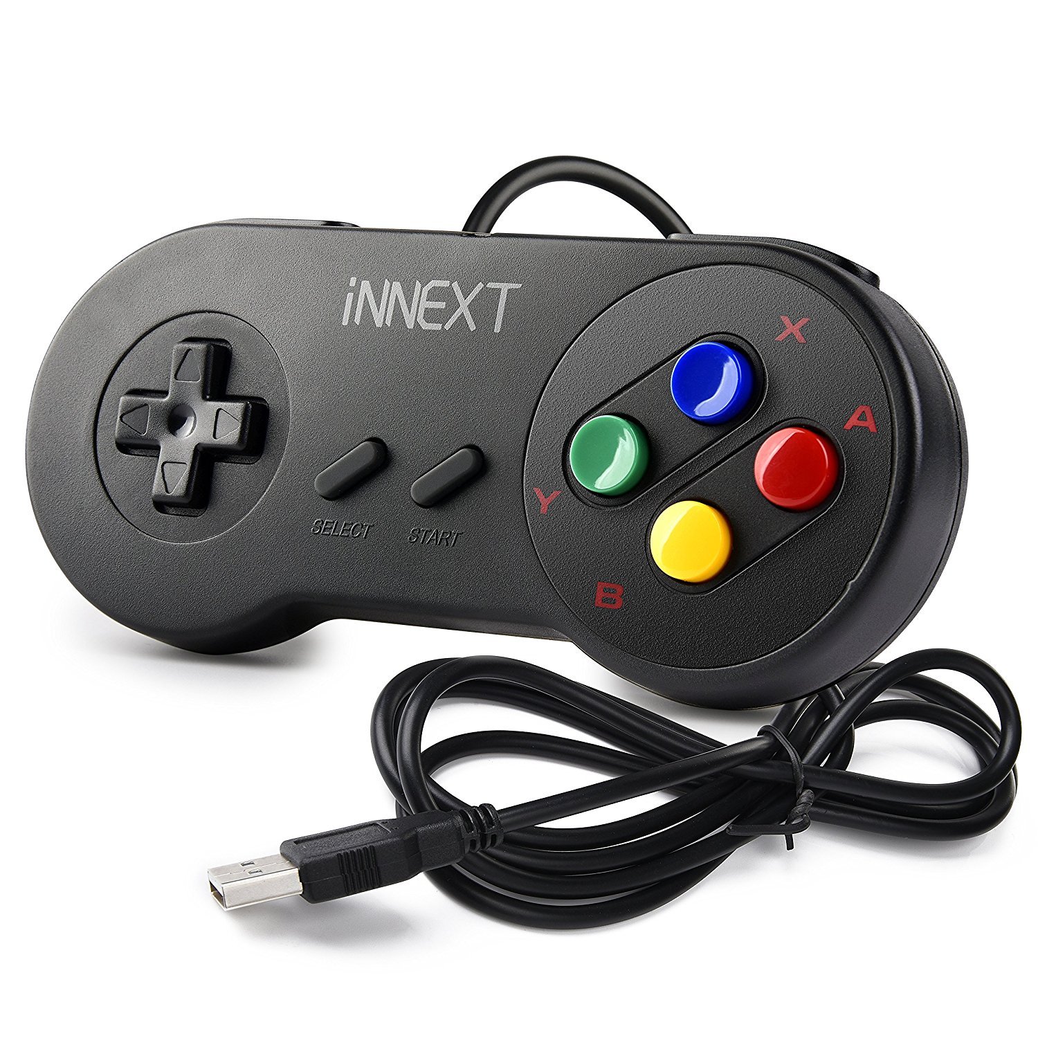 USB PC Wired SNES Gamepad Wireless NES Controller for Mac Raspberry Pi Retropie