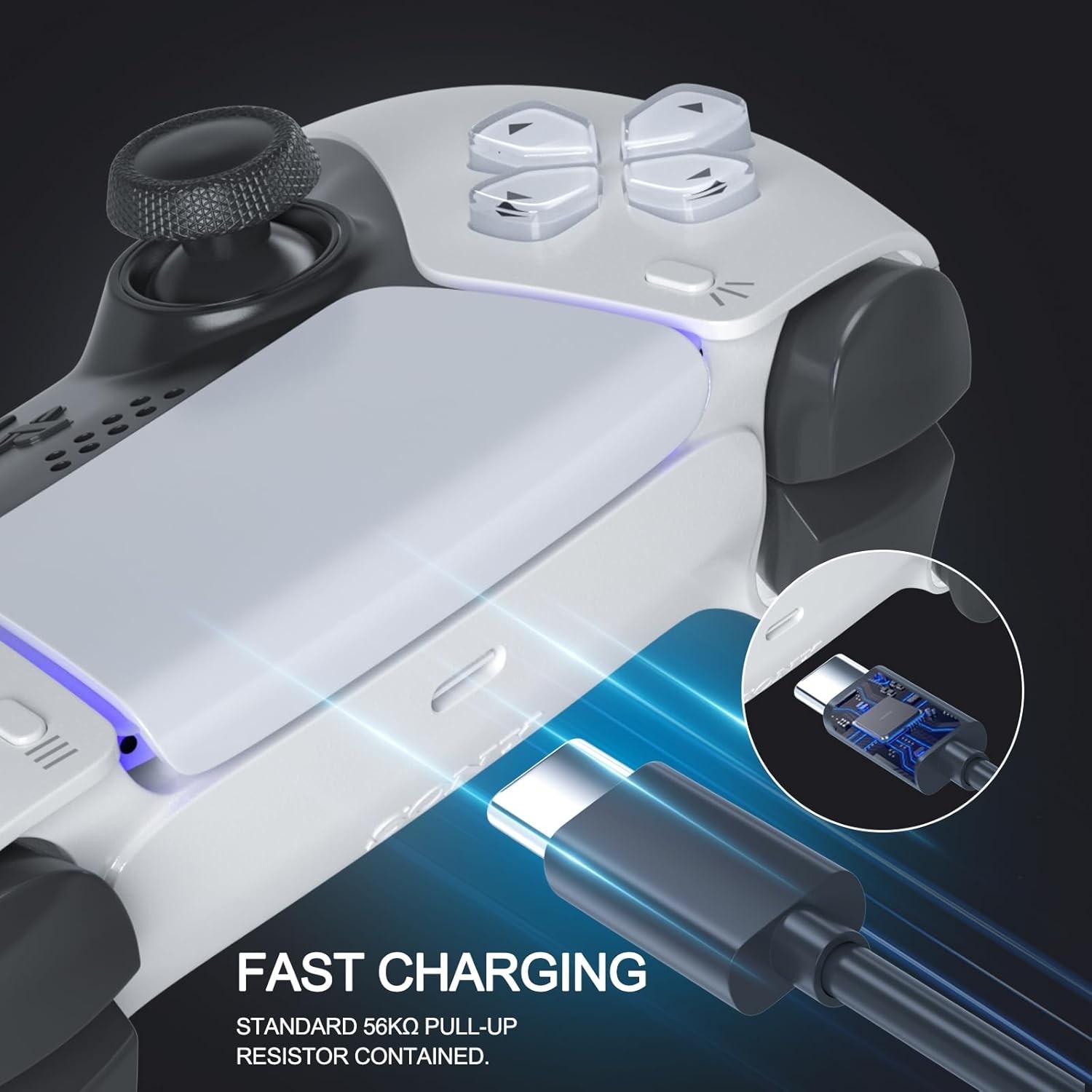 15FT Long USB C Cable PS5 Controller Charger Cord for Xbox Series X/Series 15ft