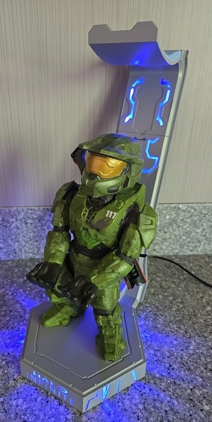 Cable Guys Halo Master Chief Deluxe Edition Game Controller Stand Mount 12″ 2022