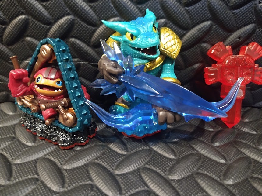 Activision Skylanders Trap Team: Fire Trap, Tread Head, and Snap Shot