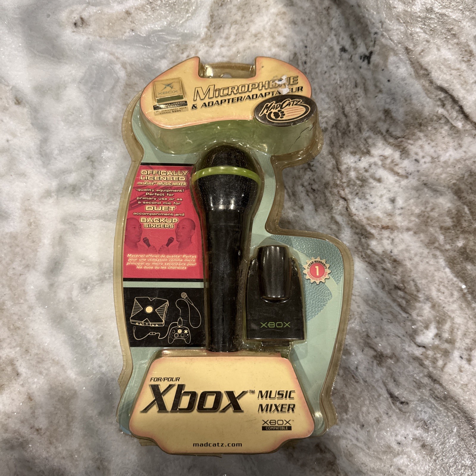 MadCatz Xbox Music Mixer And Adapter For Xbox Original Brand New