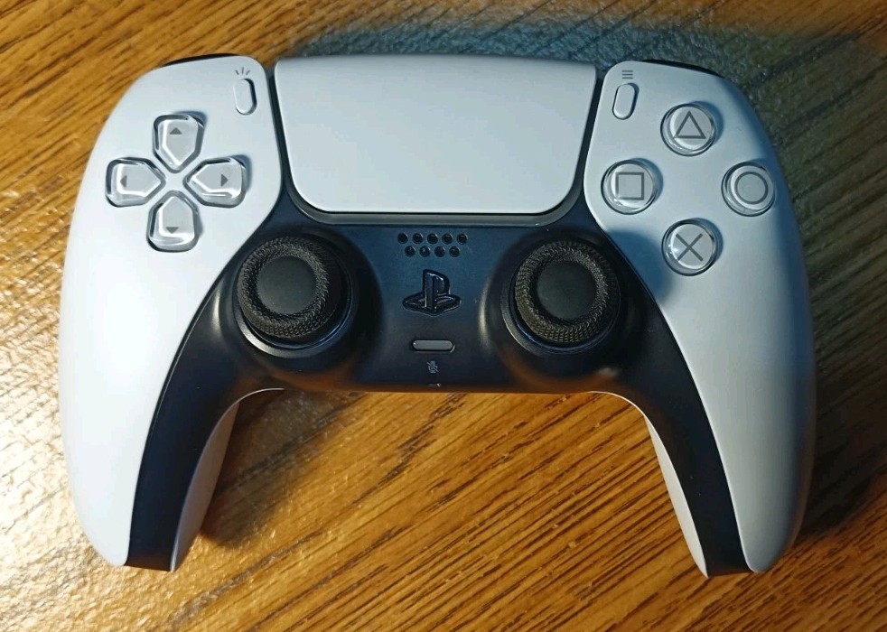PlayStation 5 DualSense PS5 Controller – White – HALL EFFECT JOYSTICKS Upgraded