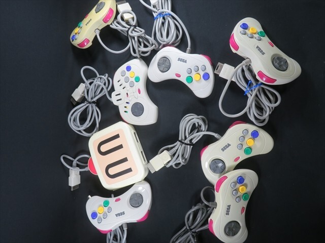 Sega Saturn bomberman party pac joycard sbom multi tap controller Japan SS game