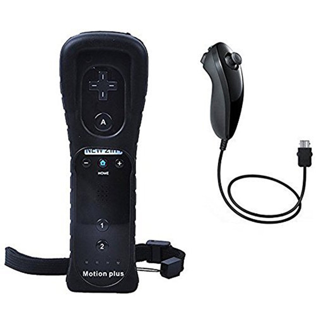 Remote Controller and Nunchuck Built in Motion Plus For Nintendo Wii/ Wii U