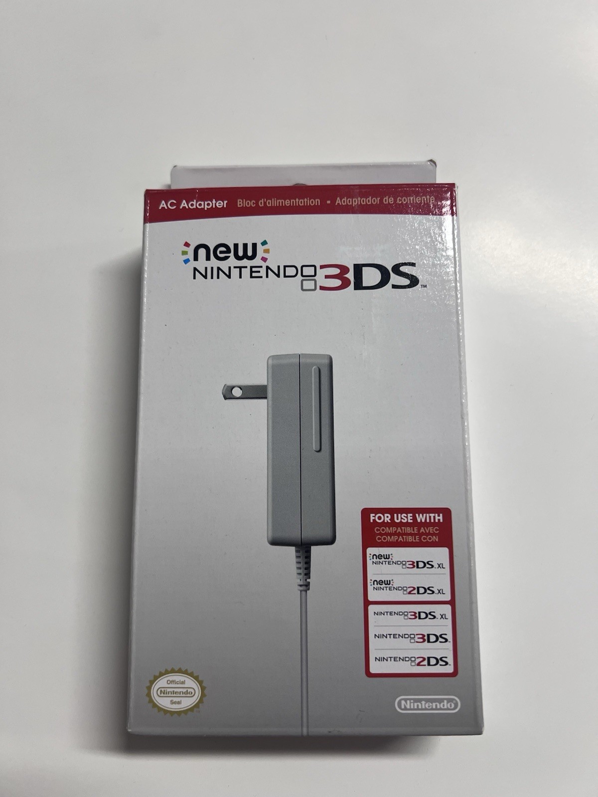 Official OEM Nintendo 3DS AC Adaptor/Charger In Box (2DS/New 2DS/3DS XL/New 3DS)