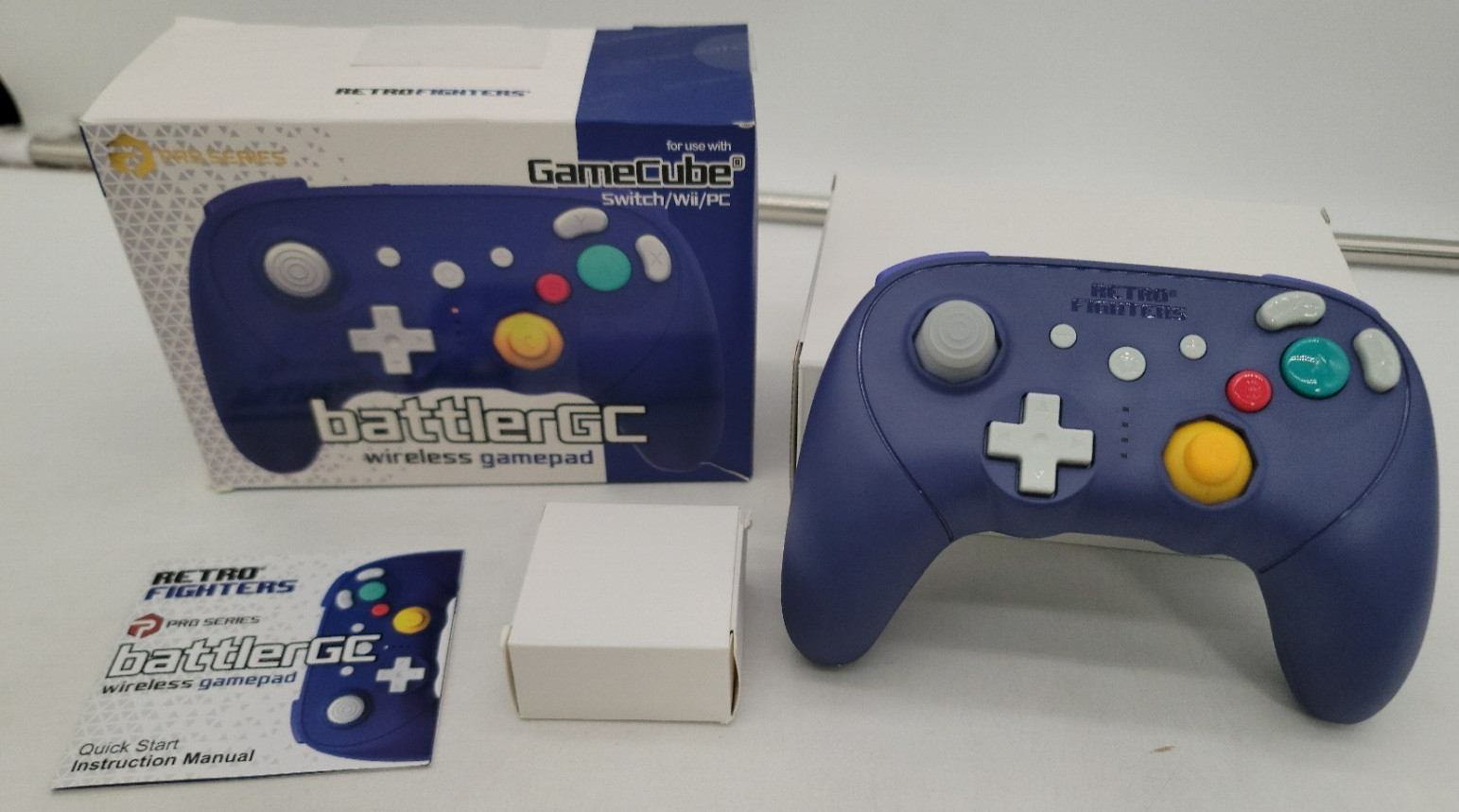 Retro Fighters BattlerGC Pro GameCube/Switch/Wii/PC Controller – Purple
