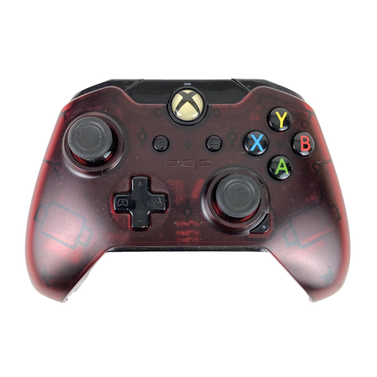 PDP For Xbox One Crimson Red Wired Controller 048-082