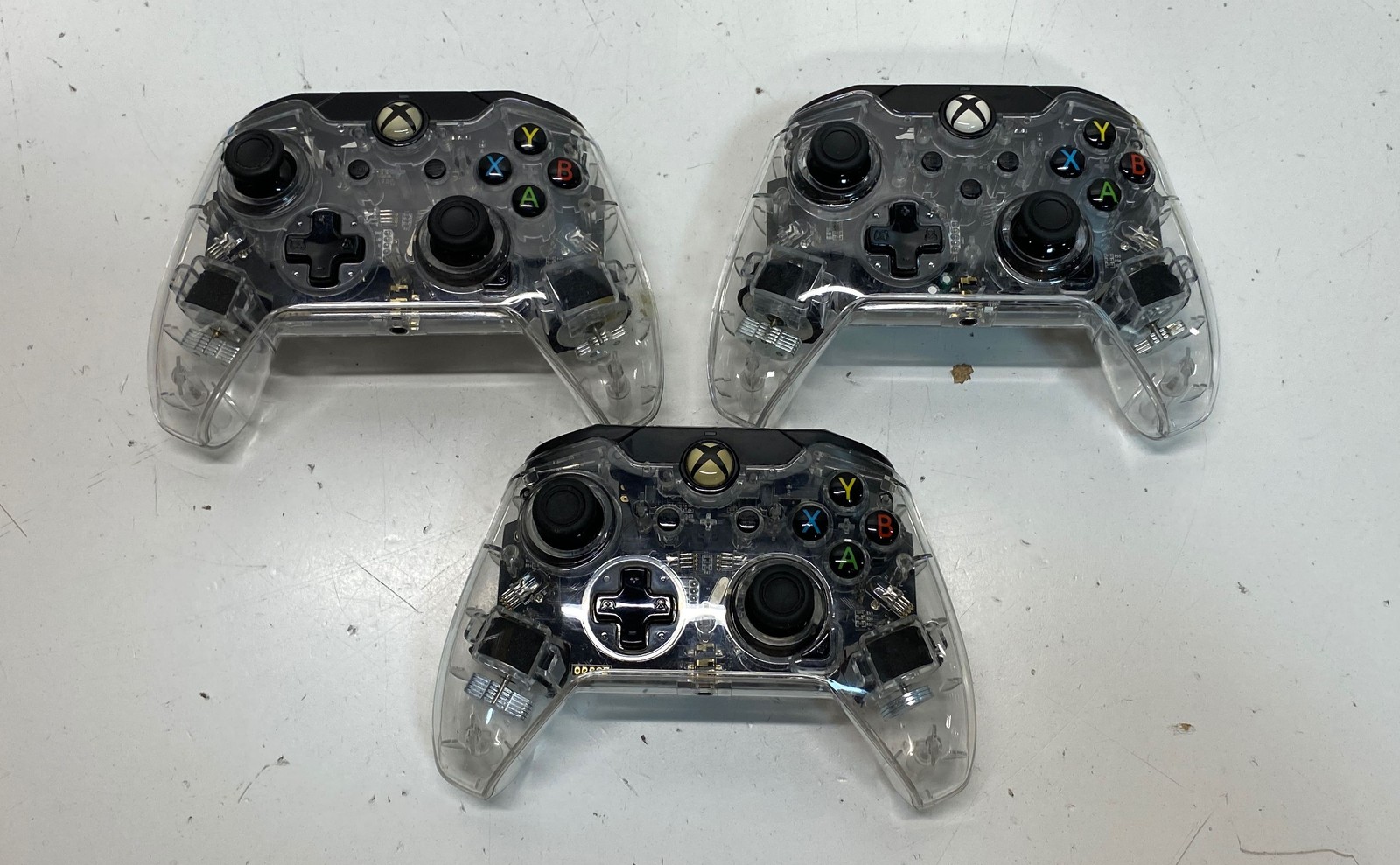 PowerA Xbox One Wired Controller Lot 8 Pieces Mixed Brands Untested For Parts