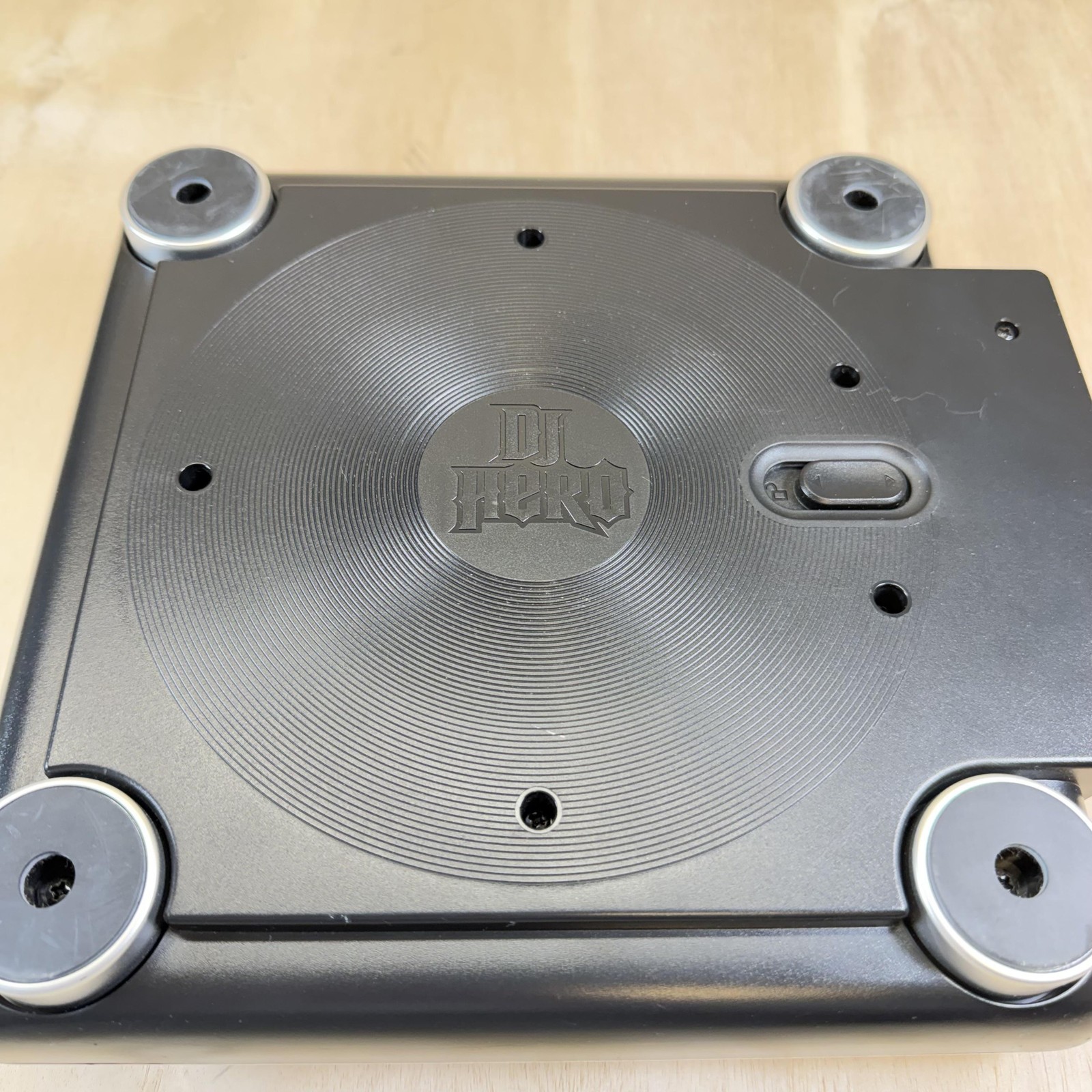 DJ Hero Silver Wireless Turntable Replacement Only For Xbox 360, Wii, PS2, PS3