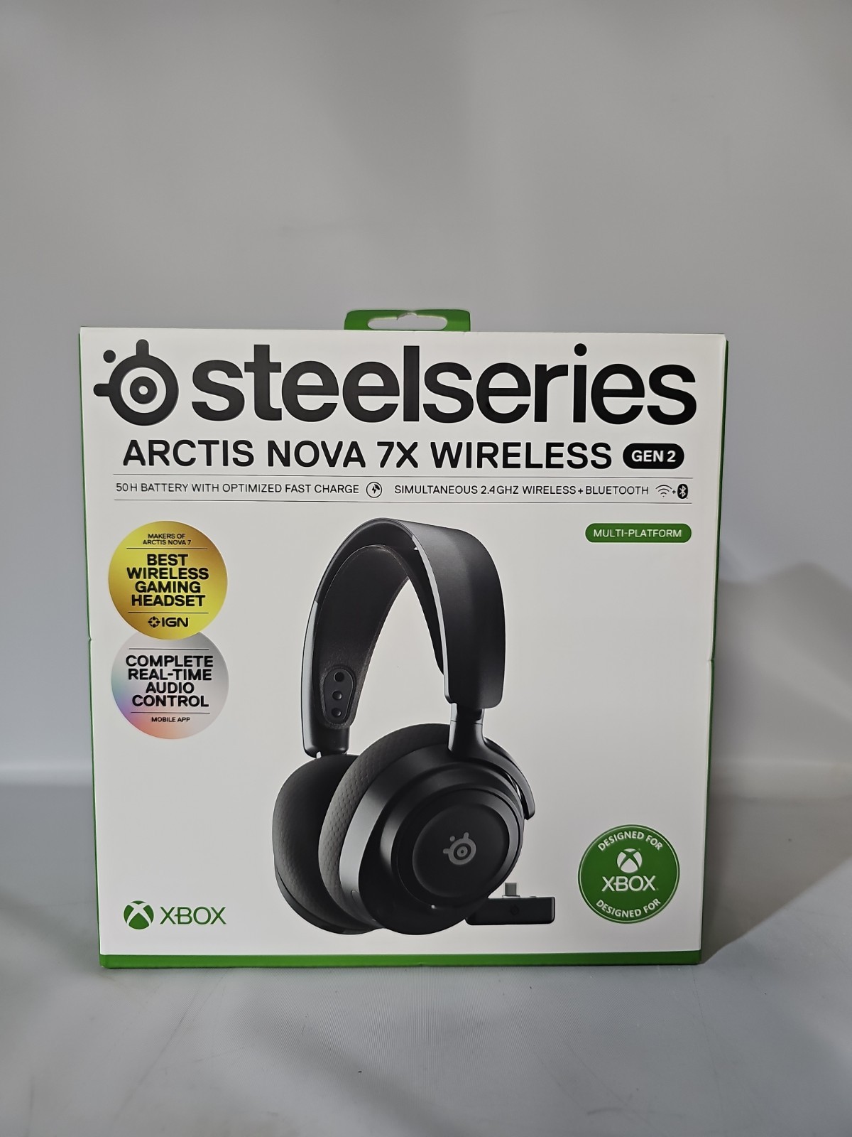 NEW & SEALED SteelSeries Arctis Nova 7X Wireless Gen 2 Gaming Headset Black
