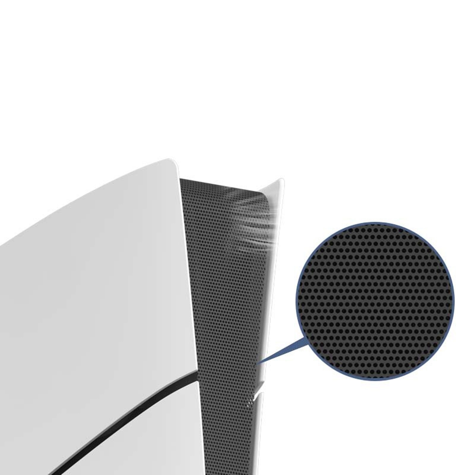 PVC Side Dust Proof Filter Cover Net Dust Mesh Anti-dustFor PS5 Slim Console