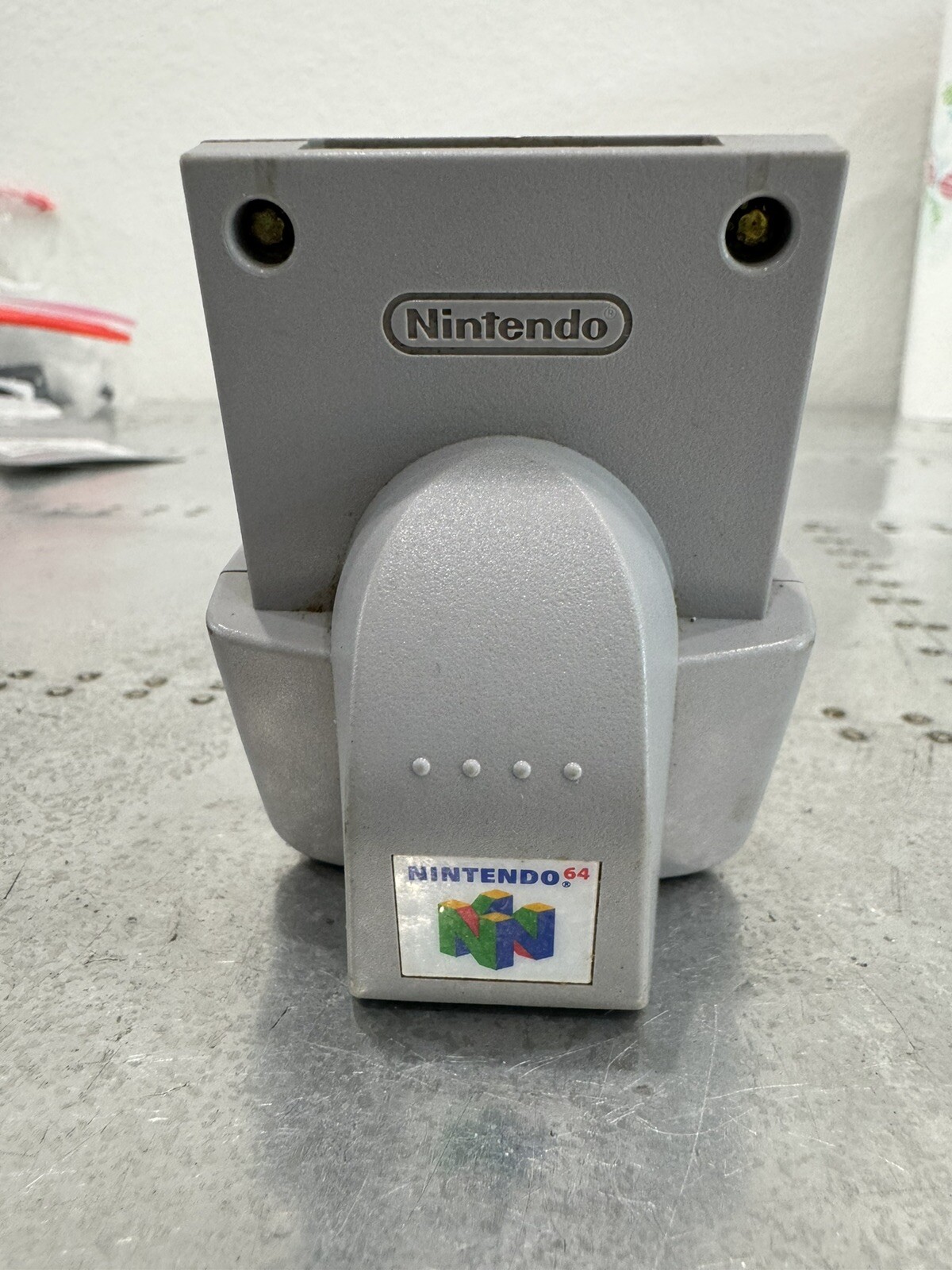 Nintendo 64 Rumble Pak Adapter – NUS-013 – Genuine Nintendo