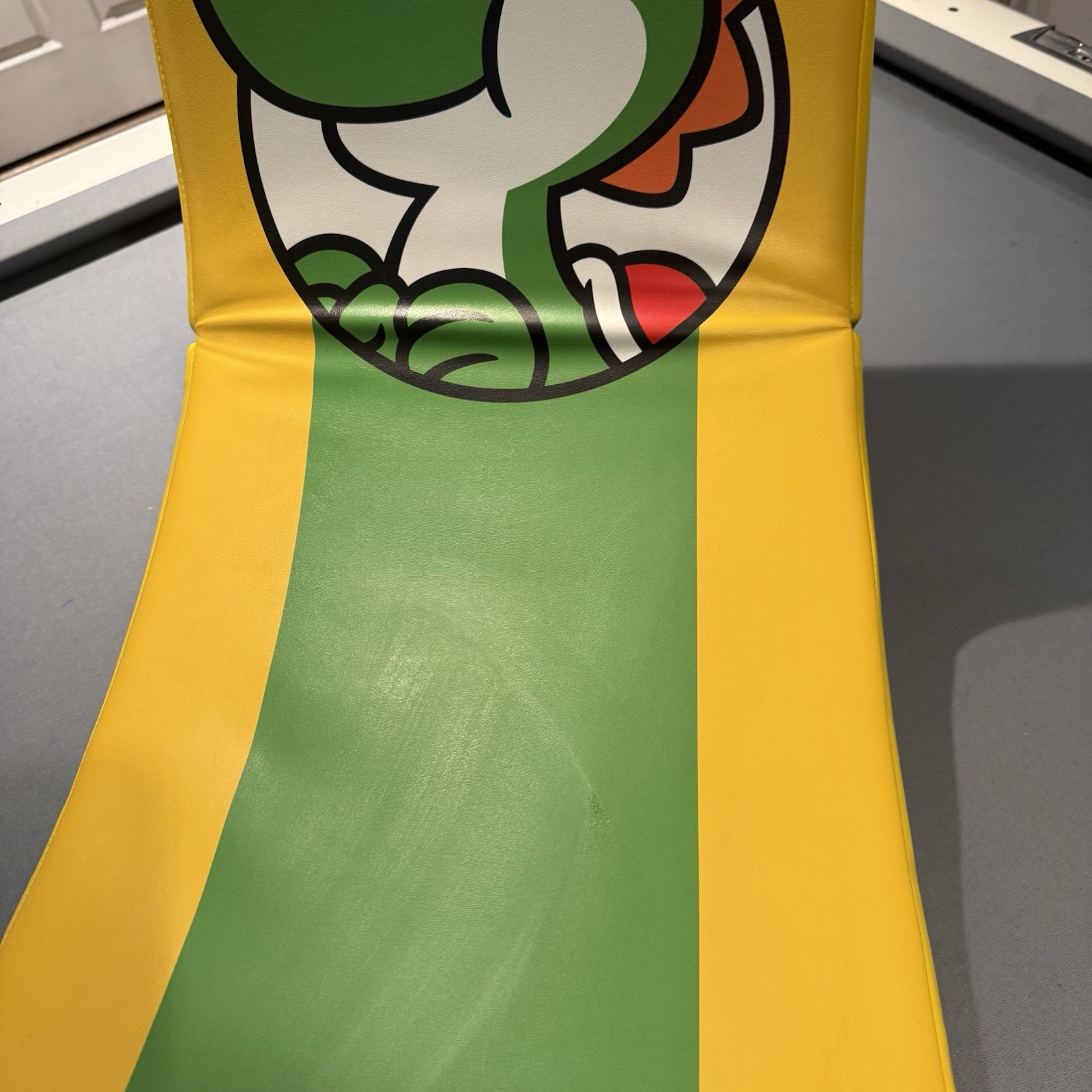 Super Mario Yoshi X Rocker Gaming Chair Foldable Floor Rocking 2022 Nintendo