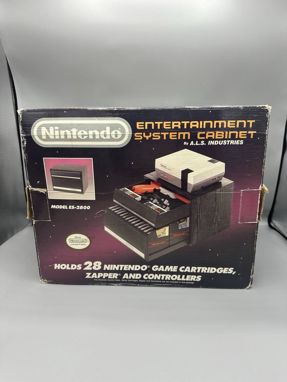 Entertainment System Cabinet (Nintendo NES) NEW ALS A.L.S ES-2800