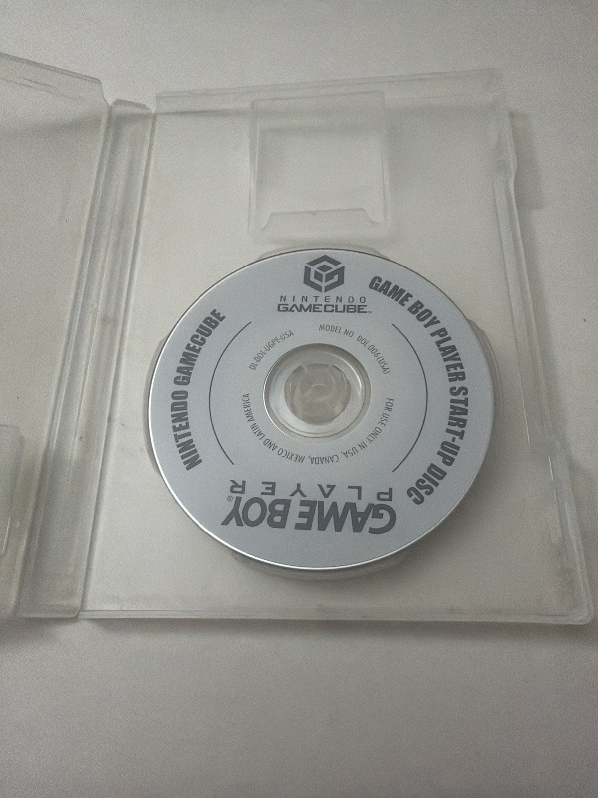 Nintendo GameCube Gameboy Player Start Up Disc And Case DOL-006 (USA)