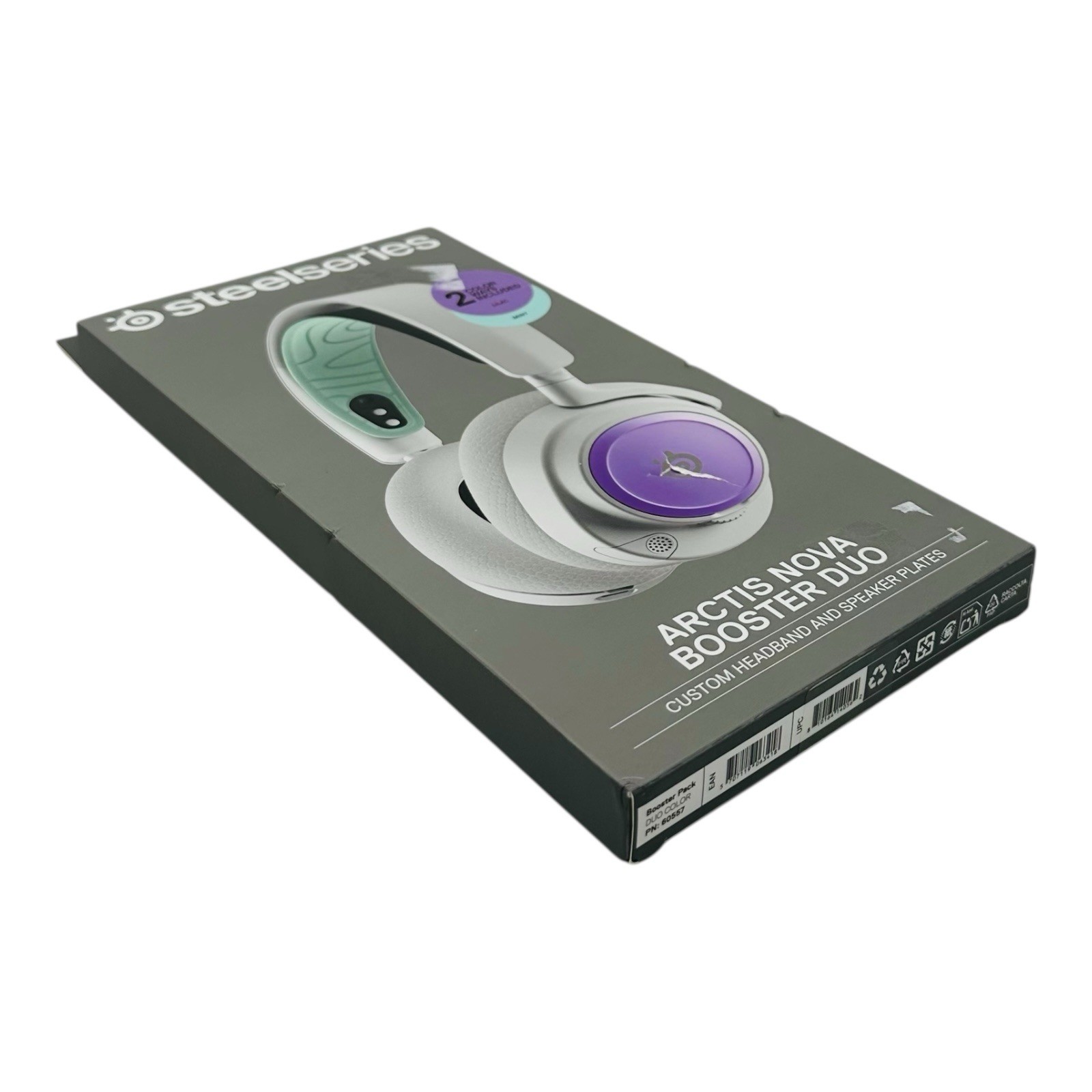SteelSeries Arctis Nova Booster Duo Headband Speaker Plates Lilac & Mint -Sealed
