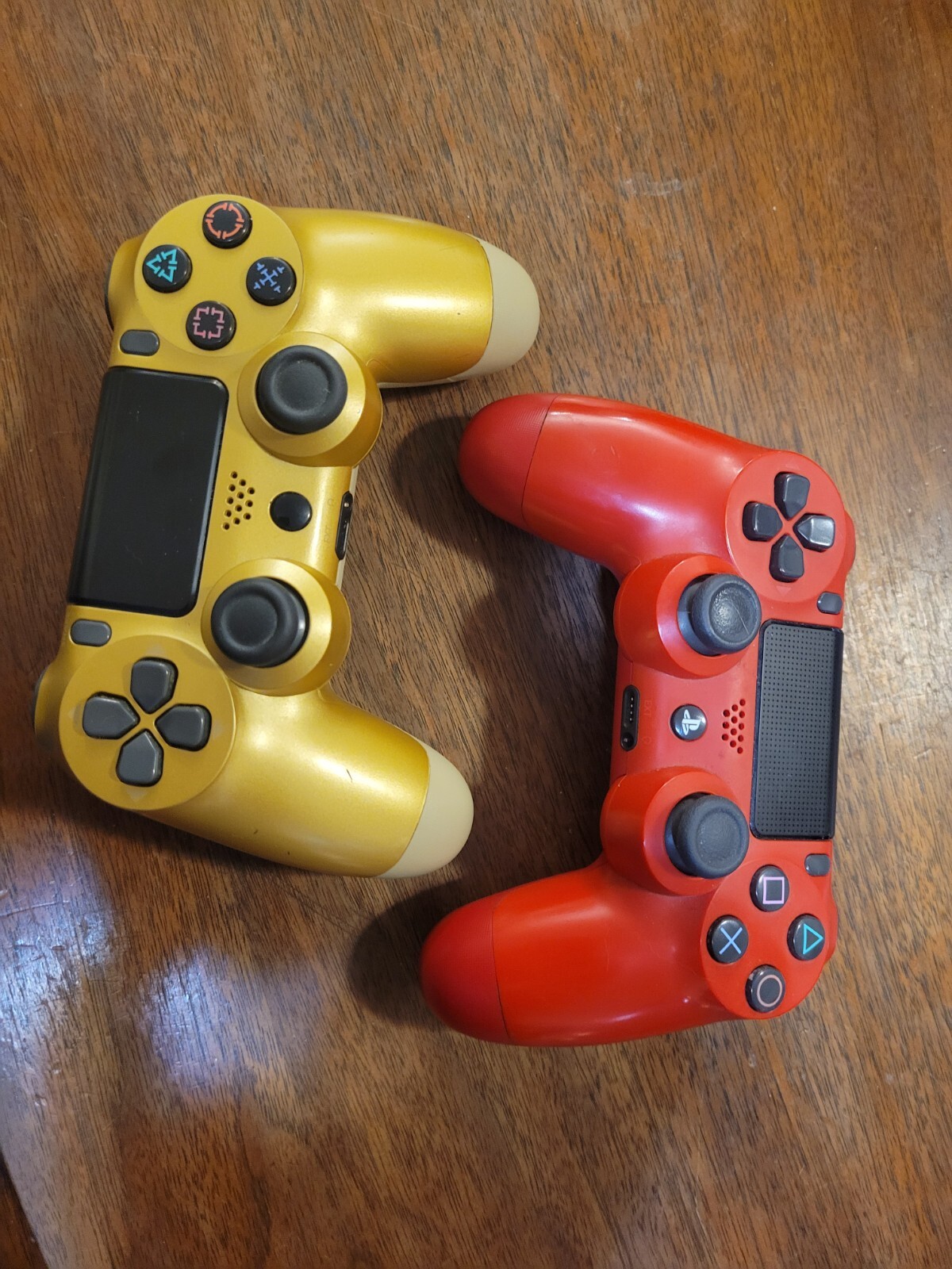 Lot 2 Untested Sony PlayStation Wireless Controllers One Is Sony Other Unknown