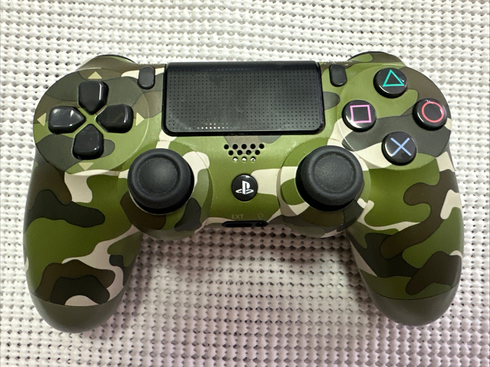 PlayStation 4 PS4 Official OEM DualShock 4 Controller Green Camo Tested