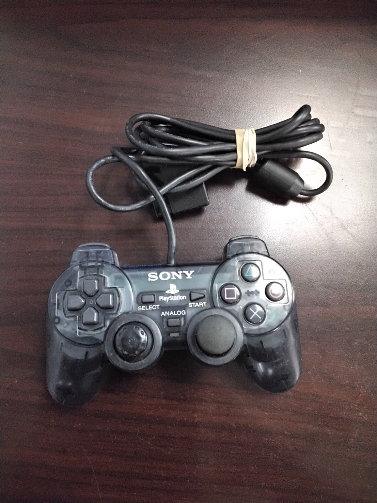 Sony PlayStation 2 PS2 Controller OEM DualShock 2 Clear Smoke Gray SCPH-10010