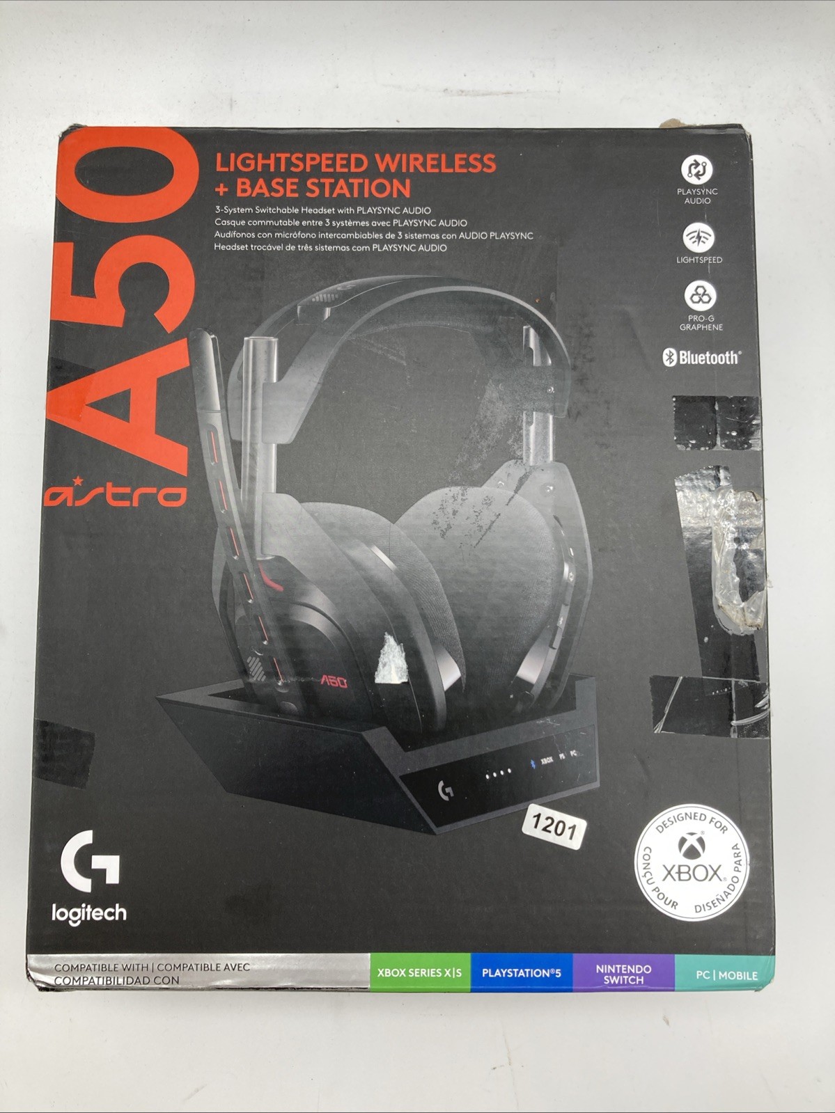 Logitech G Astro A50 Wireless Gaming Headset + Base Station mr