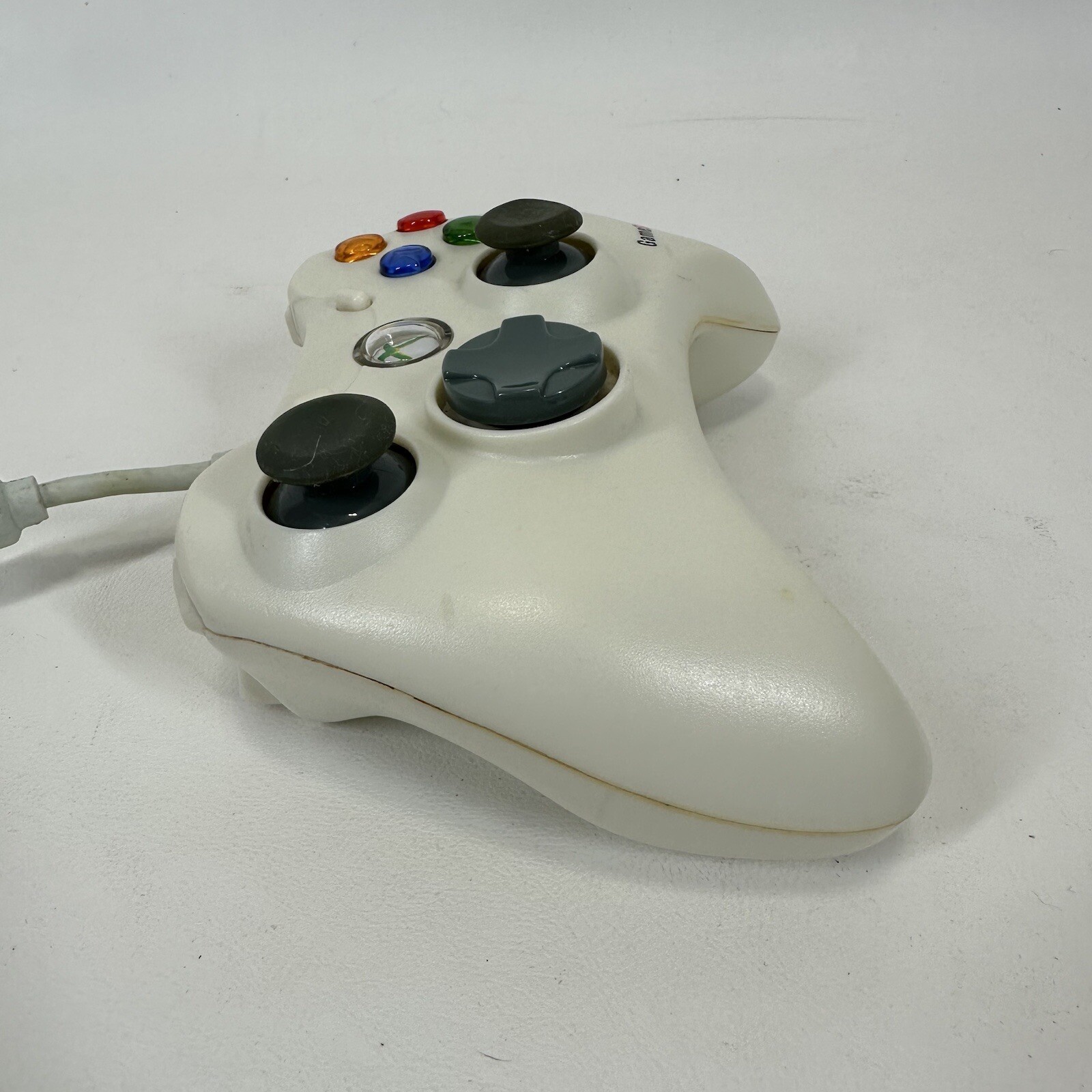 GameStop Wired Xbox 360 Controller BB-070 white Tested New Breakaway Cable