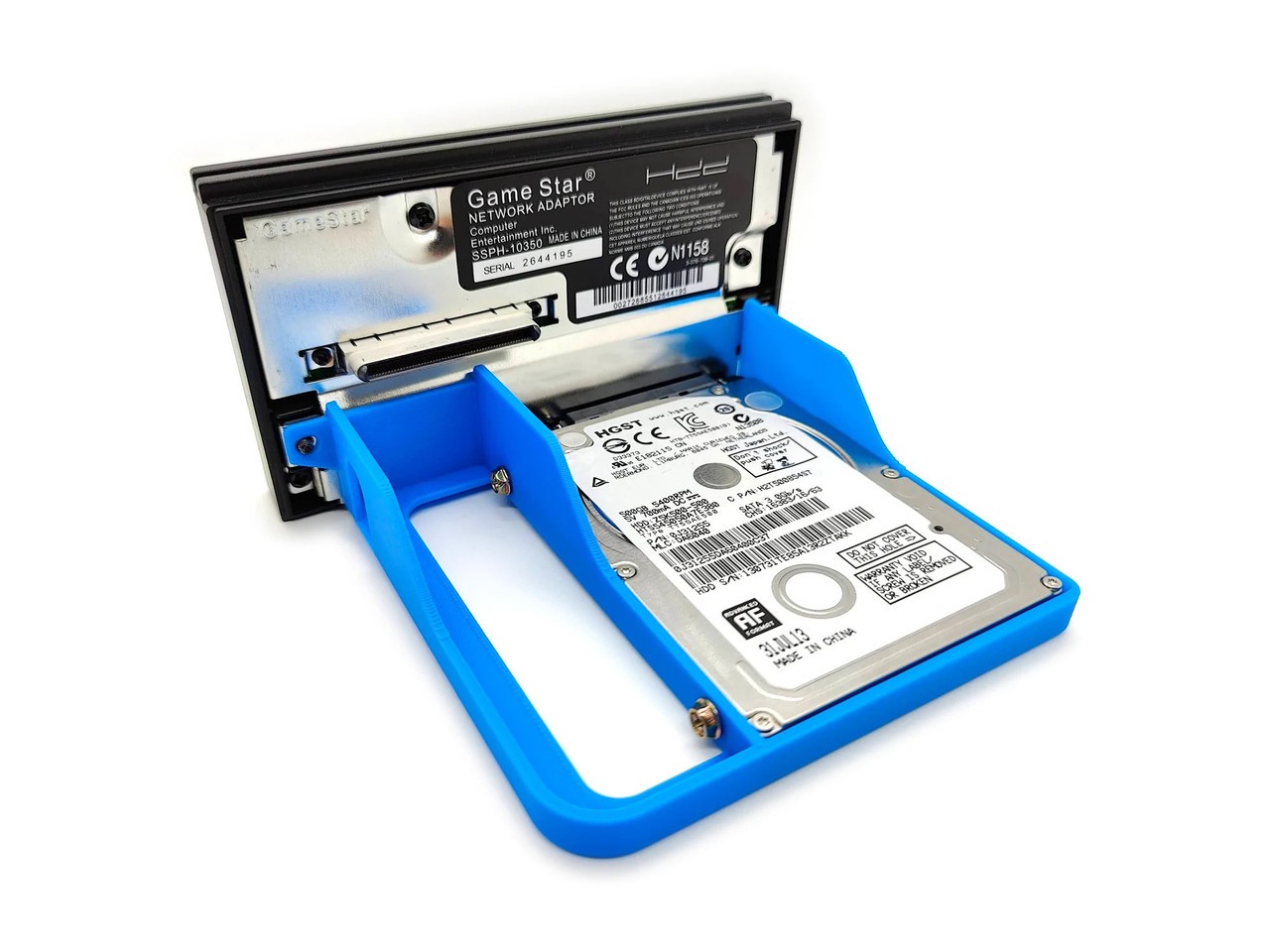 GAME STAR 2.5″ HDD SATA Bracket for PlayStation 2 – Humble Bazooka
