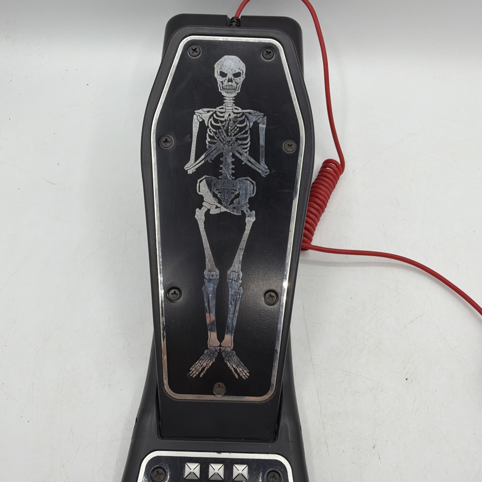 NYKO Metal Pedal Wired Drum RockBand Guitar Hero Video Game Skeleton ROCK BAND