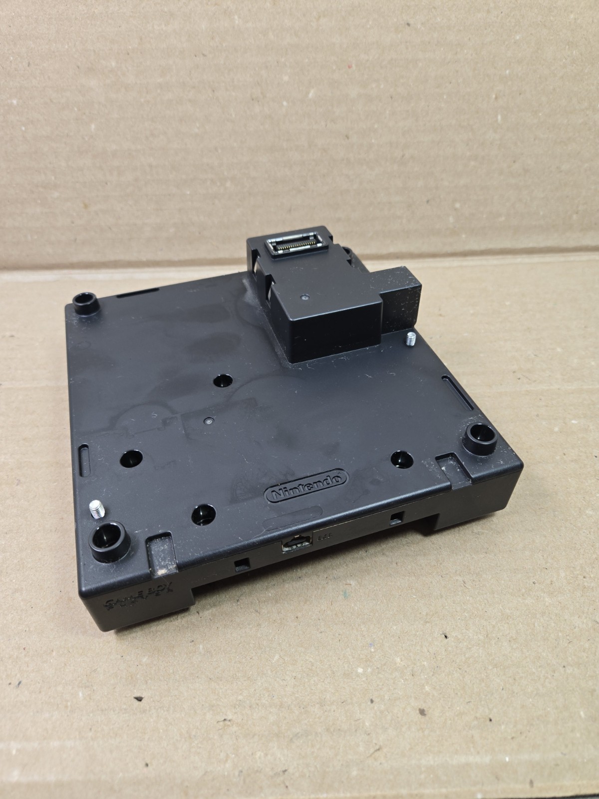 Nintendo GameCube Gameboy Player Adaptor Black (DOL-017) NO Disc Used Tested