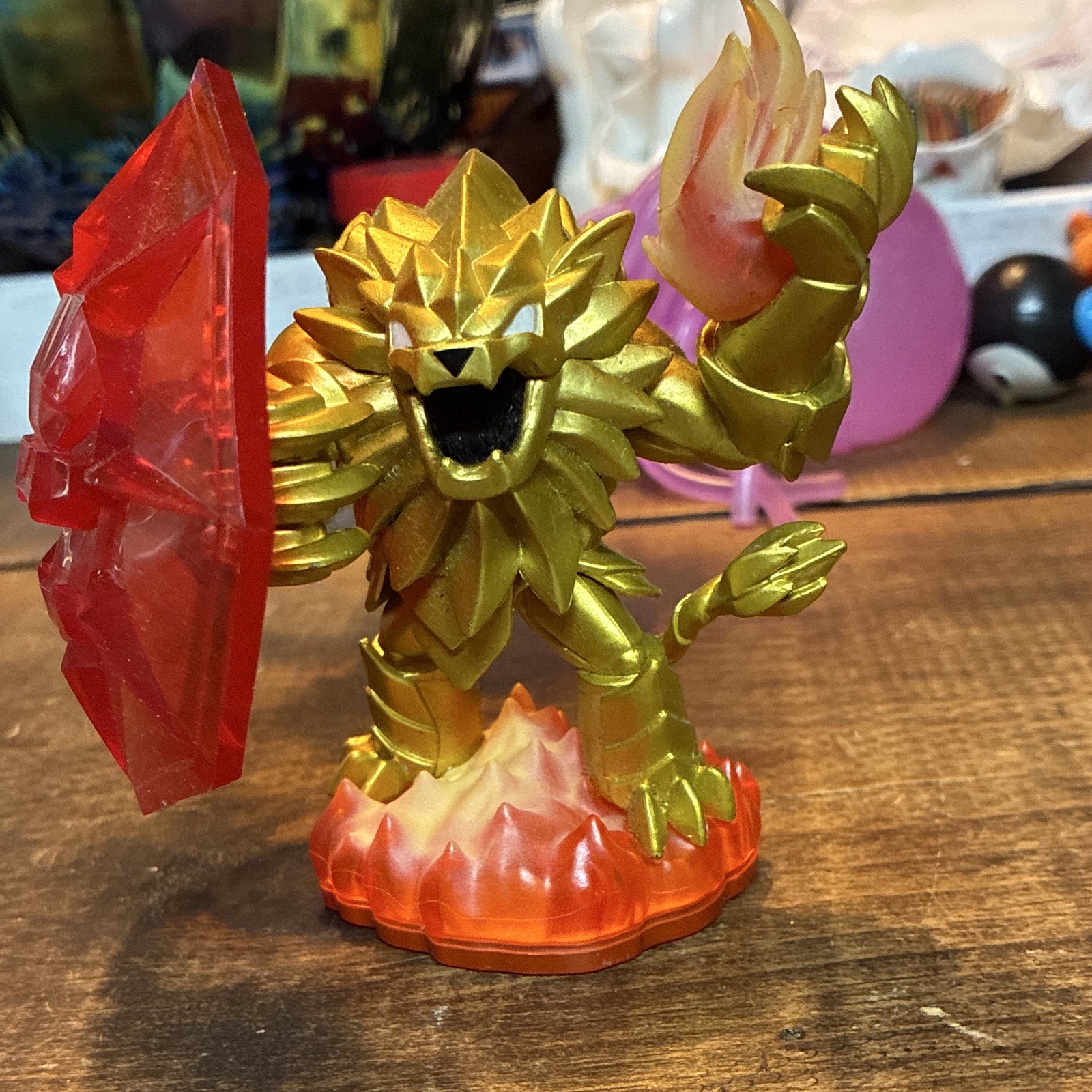 Activision Skylanders Trap Team Wildfire Gold Variant MPN 84998388