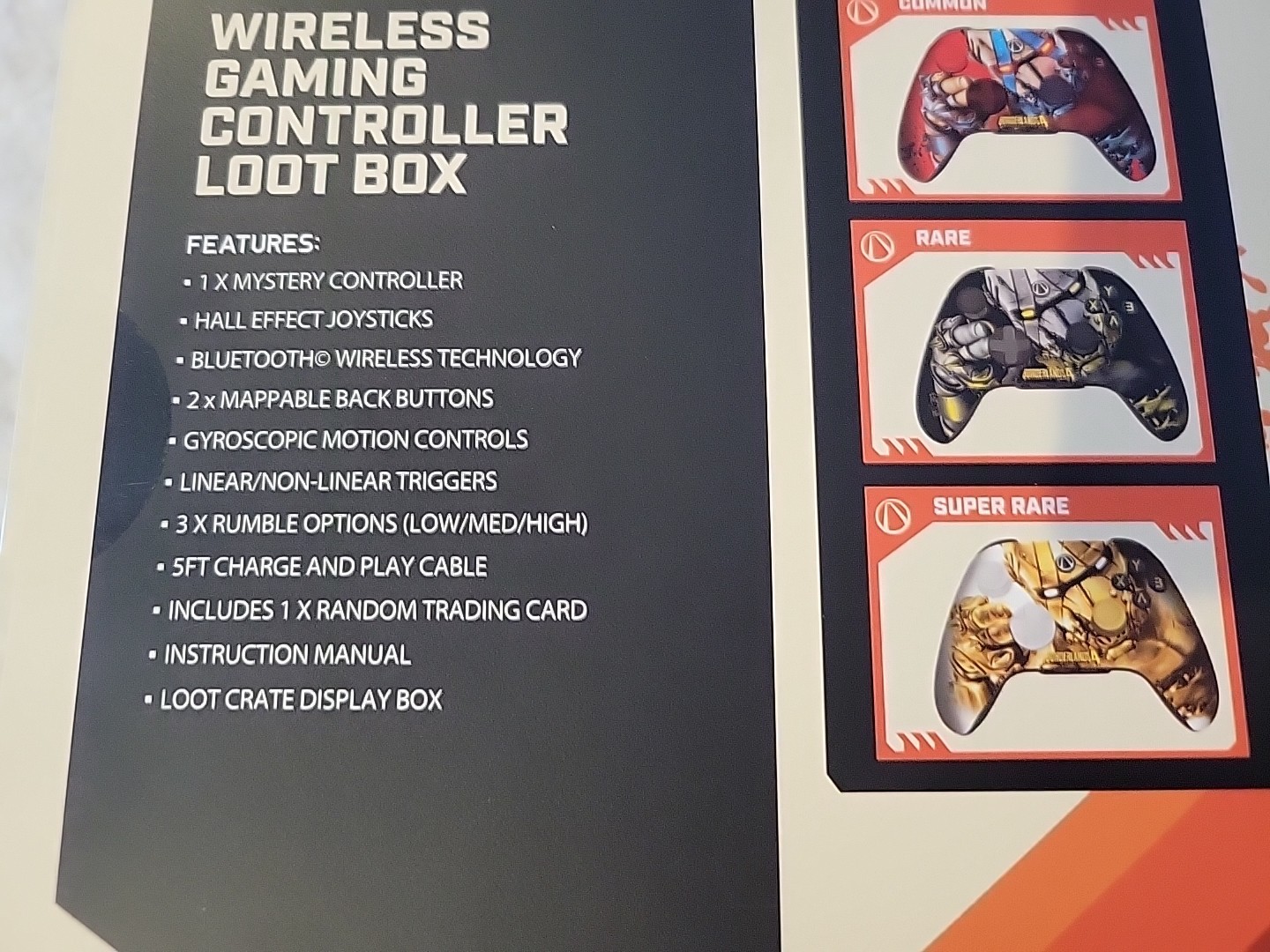 Borderlands 4 Mystery Controller Loot Box Limited Edition PC Nintendo Switch