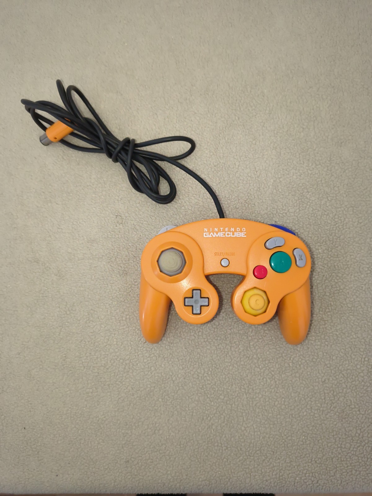 Nintendo GameCube DOL-003 Controller Spice Orange