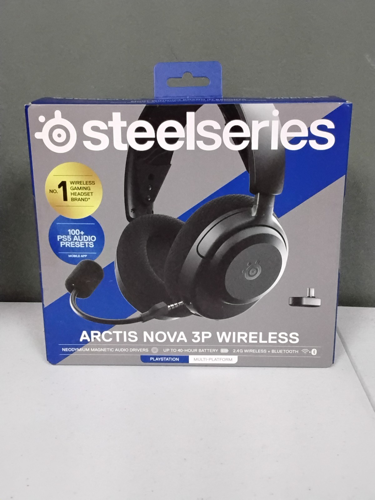 New! Steelseries Arctis Nova 3P Wireless Playstation Multi-Platform Headset