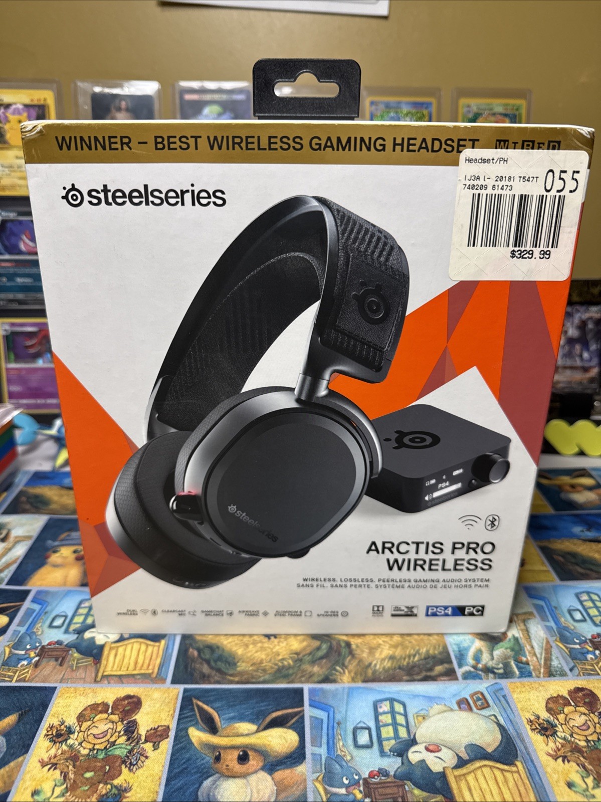 SteelSeries Arctis Pro Wireless 2.4 GHz Wireless Bluetooth Gaming Headset