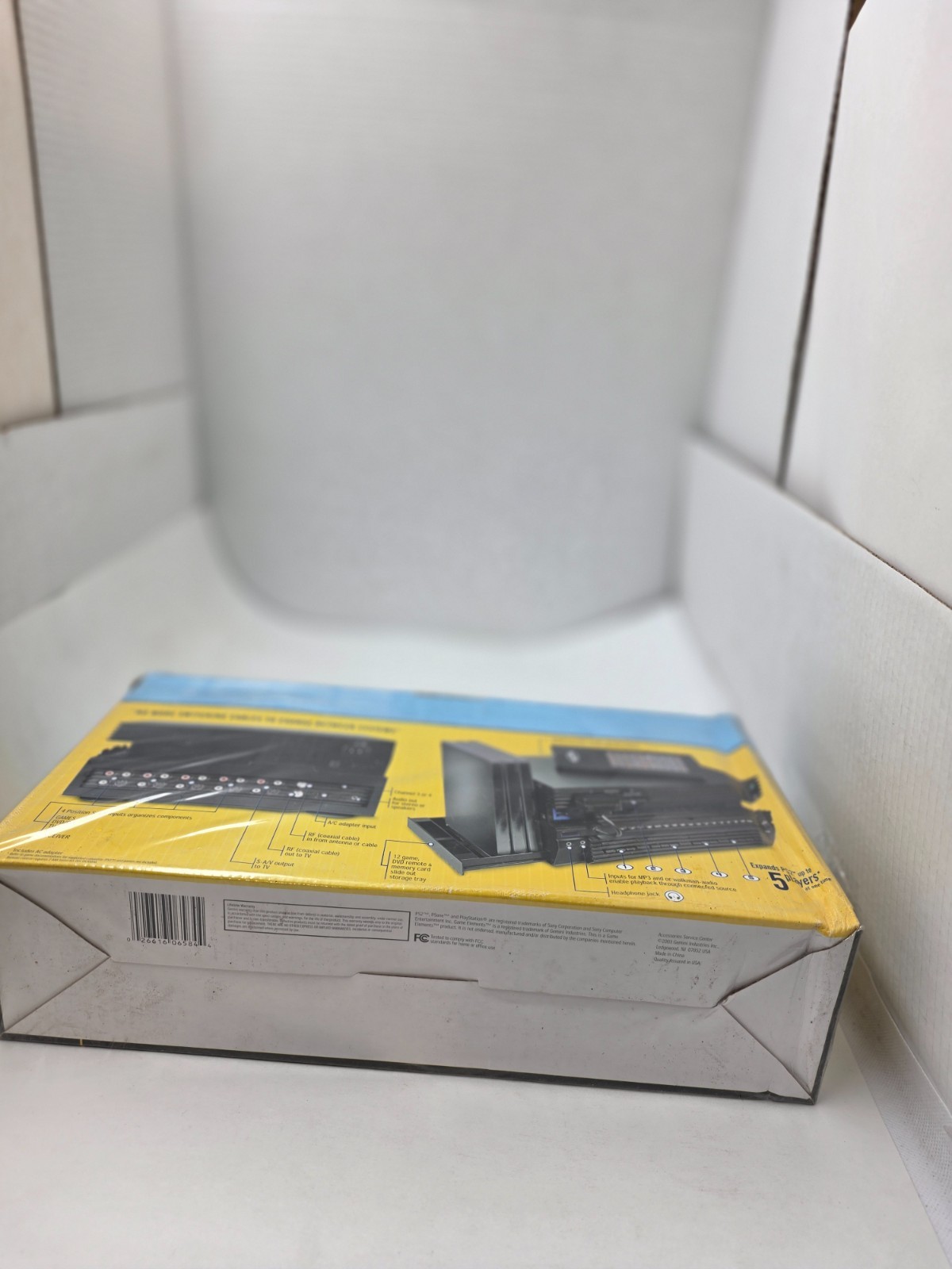 NEW ICC2 INTEGRATED COMMAND CENTER S AV SYSTEM SELECTOR FOR PLAYSTATION 2 #G1