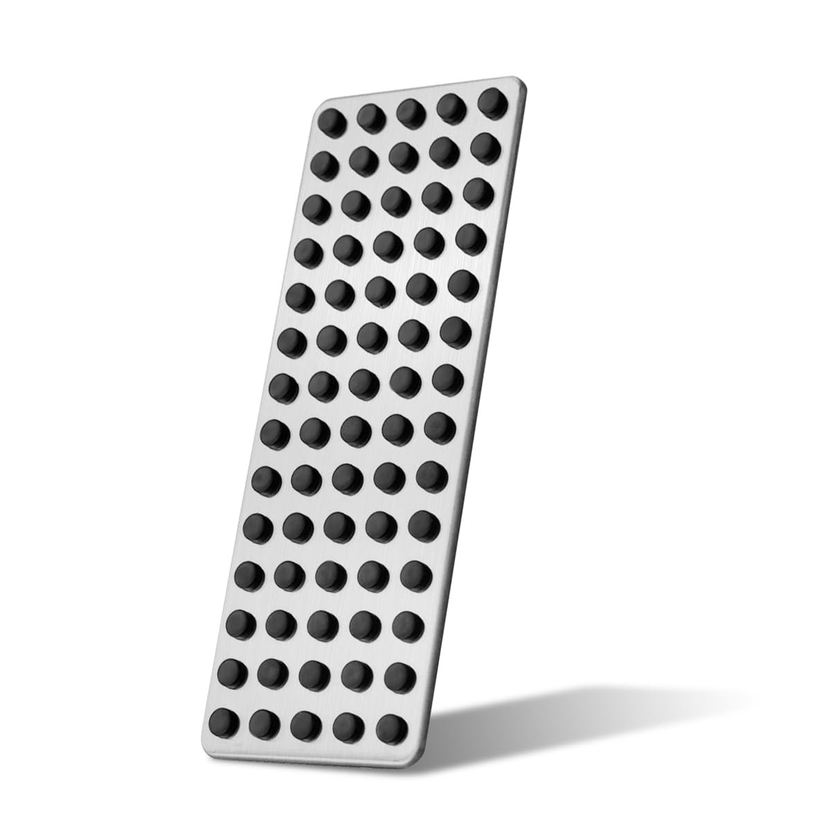 LHD Stainless Steel Footrest Foot Rest Dead Pedal Pad Cover Compatible For A B C