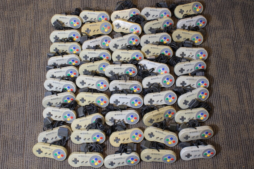 WHOLESALE Lot of 50 Nintendo Super Famicom Controller OEM SFC SNES UNTESTED