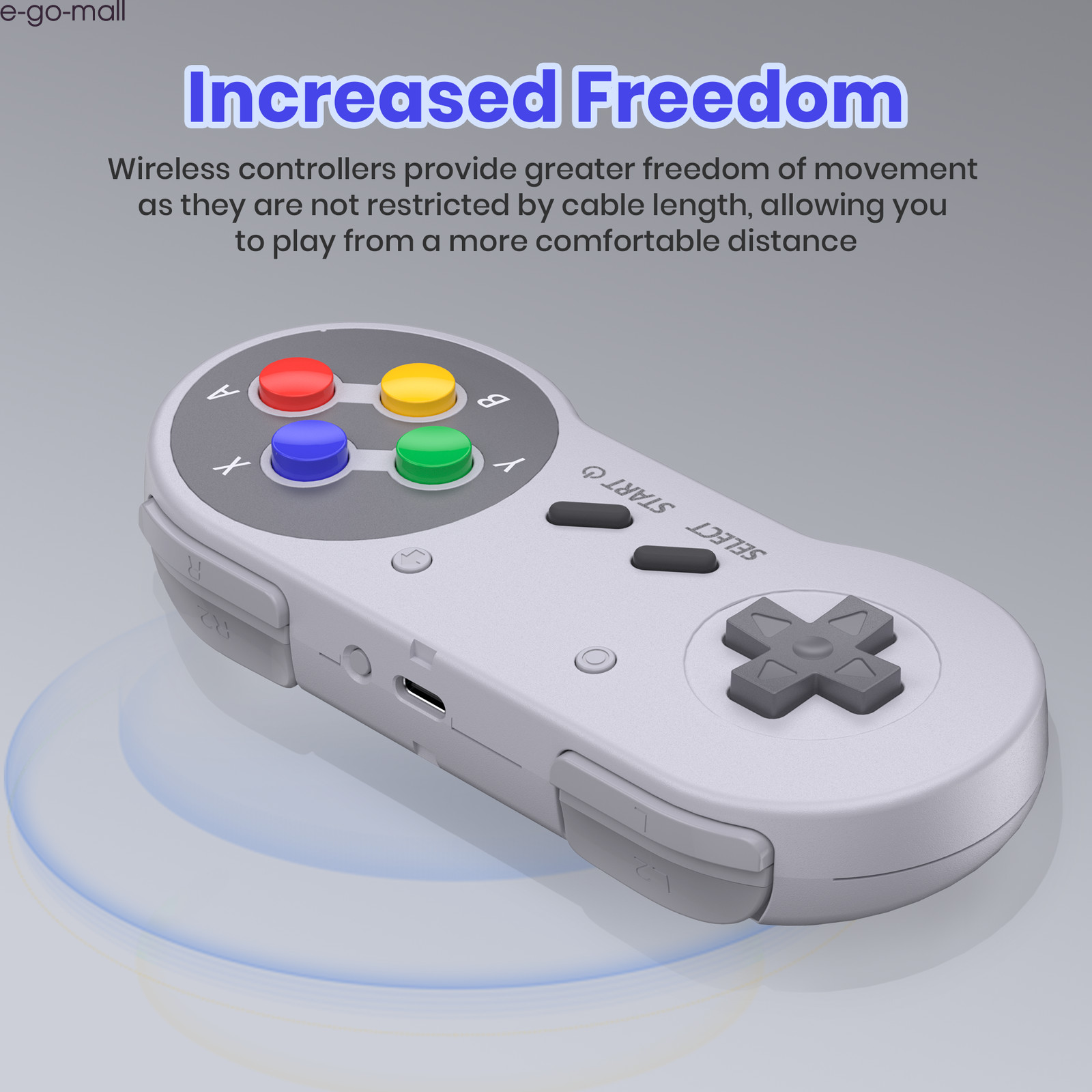 Wireless SNES Switch Controller for Switch ONLINE Steam PC Windows Respberry