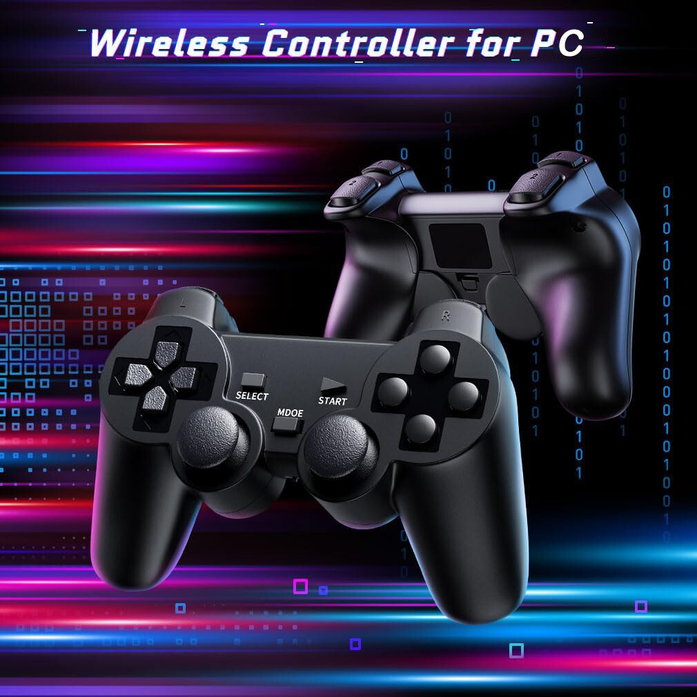 1pc P2 Style Black Wireless Controller Gamepad USB ort For PC Laptop computer
