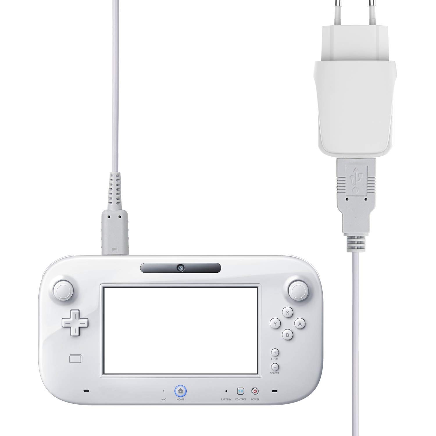 Durable USB Charger Cable for Wii U Gamepad – 100 cm Tangle-Free Replacement