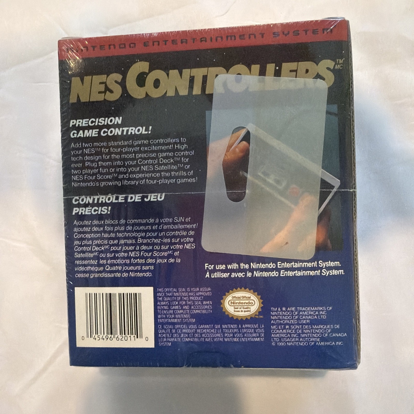 Official Nintendo NES OEM Controllers 1990 Brand New Factory Sealed