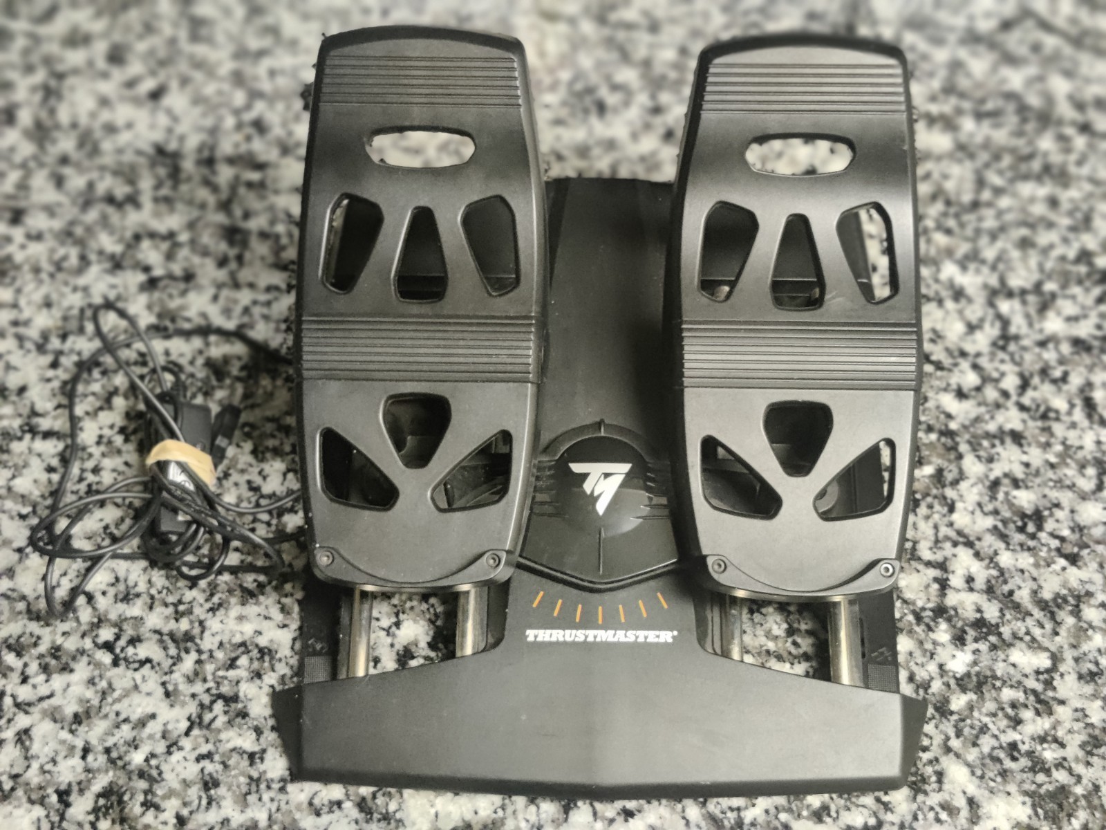 Thrustmaster T.Flight Rudder Pedals TFRP Flight Simulator Pedals Tested Working