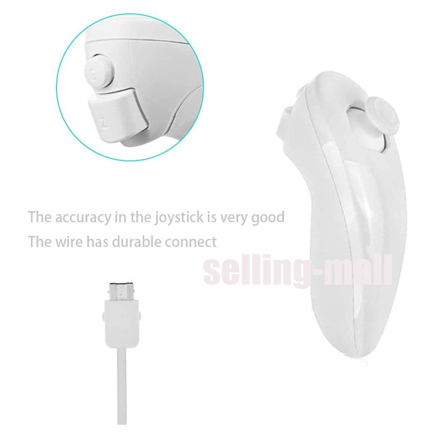 Motion Plus Wii Remote Controller and Nunchuck for Wii/Wii U Console Video Games