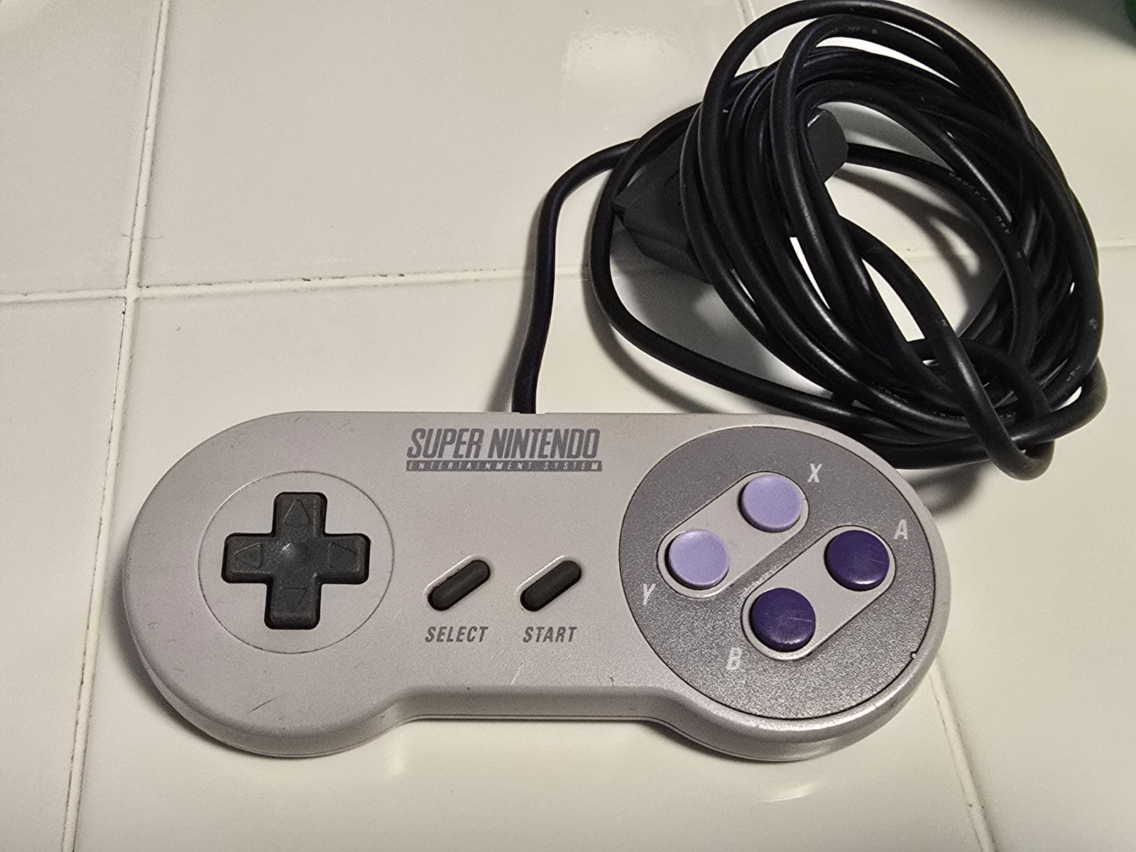 SNES Super Nintendo Original Controller SNS-005 Authentic OFFICIAL