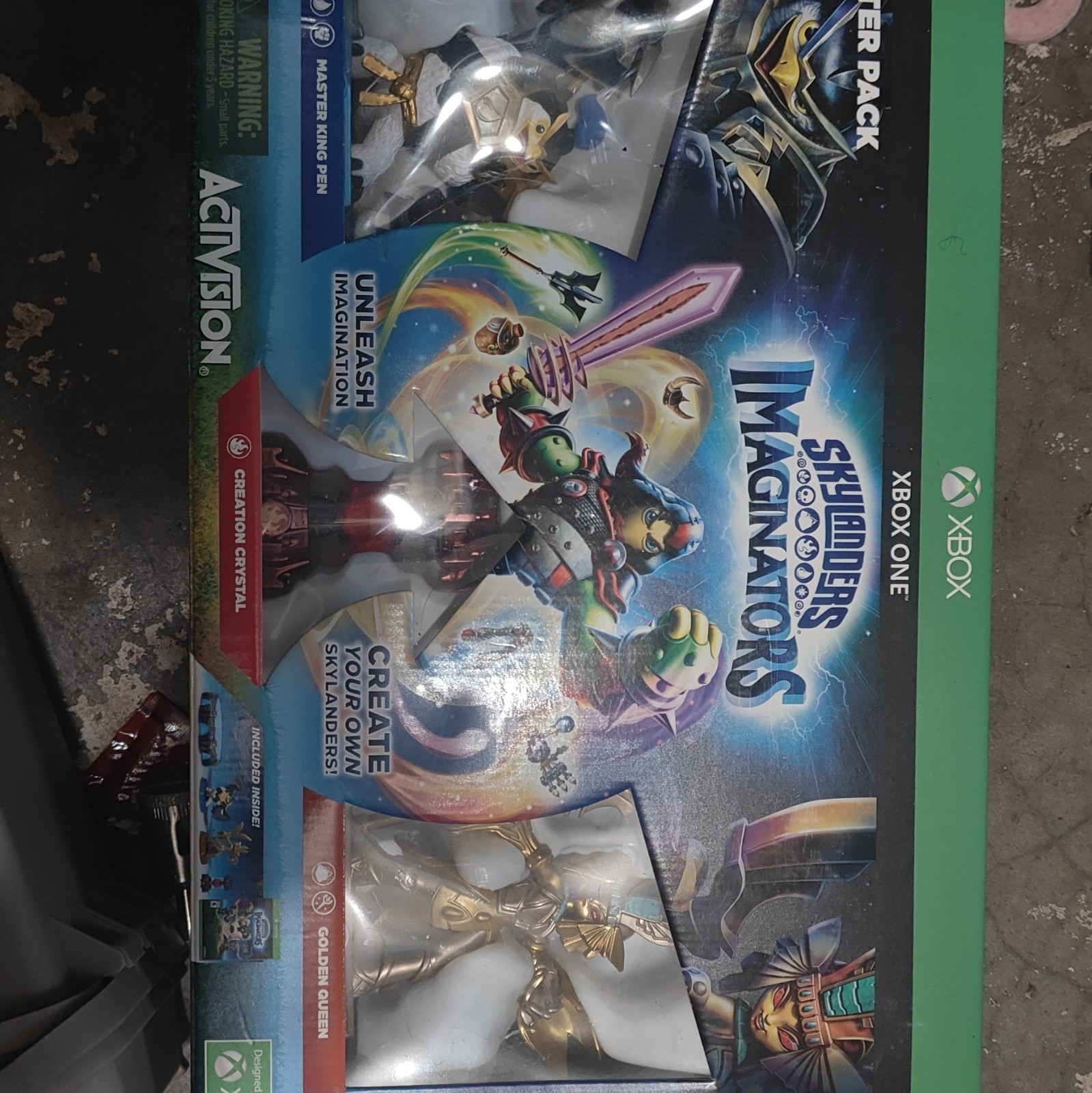 Skylanders Imaginators Starter Pack Xbox 360 Complete In Box CIB King Pen NOB