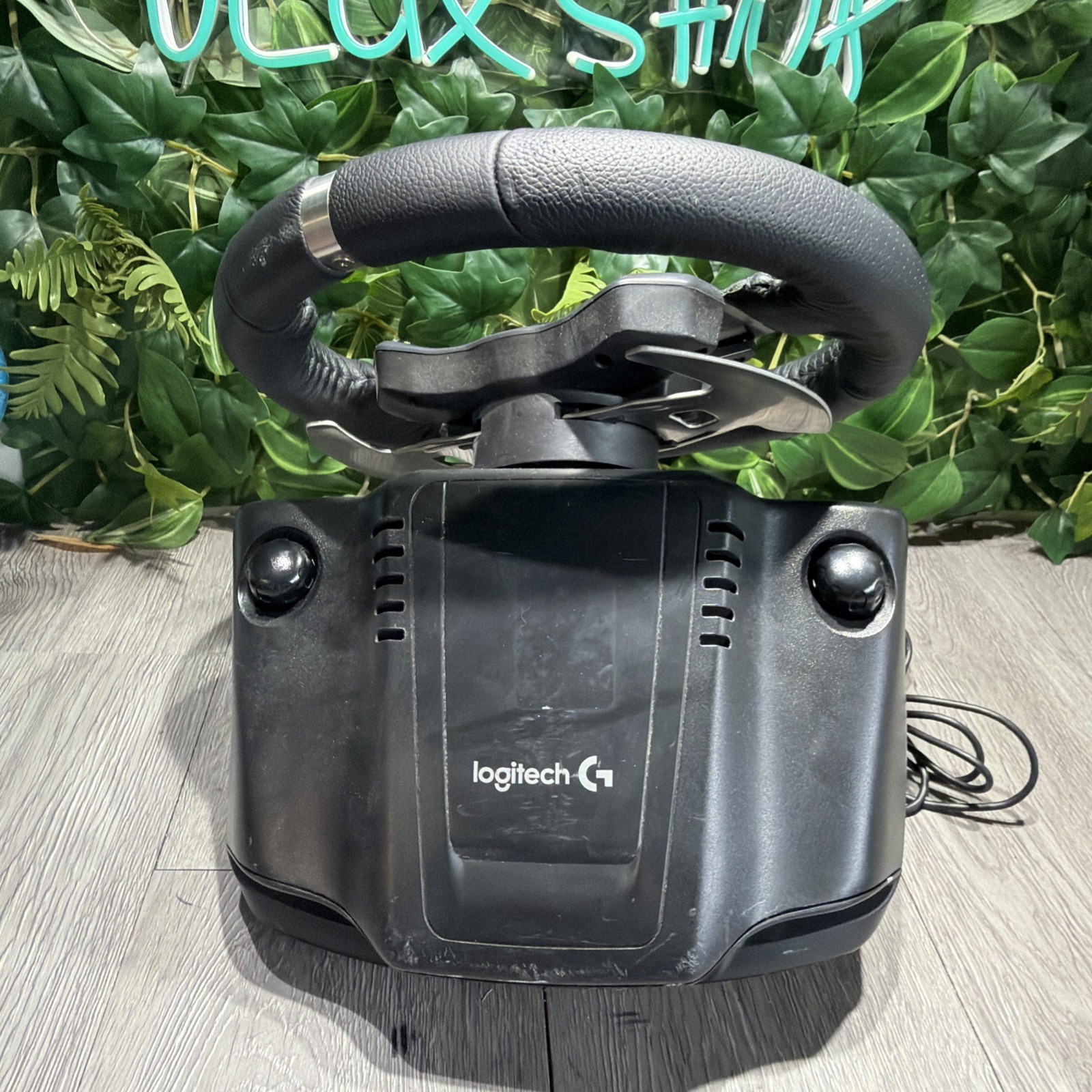 Logitech – G920 Driving Force Racing Wheel ONLY Xbox & PC READ
