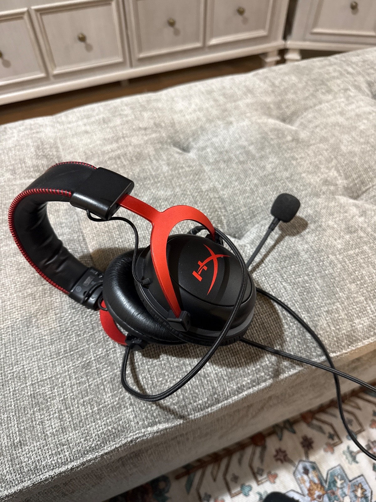 HyperX Cloud II Over-Ear Gaming Headset – Black/Red
